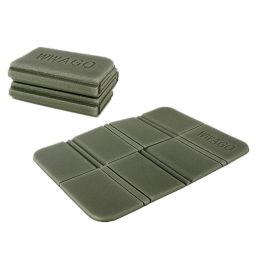 Outdoor Foldable Portable Beach Camping Mat Picnic Moistureproof Mat (Color: Army green)