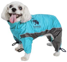 Touchdog Quantum-Ice Full-Bodied Adjustable and 3M Reflective Dog Jacket w/ Blackshark Technology (size: X-Small)