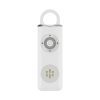 USB Chargeable Personal Safety Alarm Key Chain 130 DB With LED Light For Outdoors